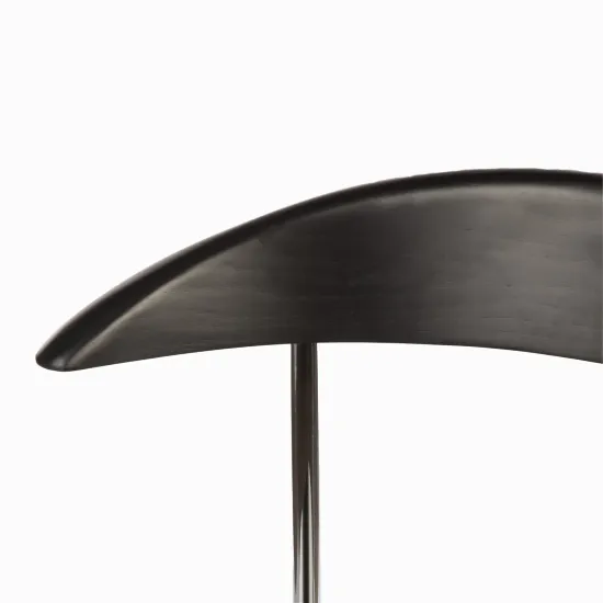 Обеденный стул Dina Plane металлический каркас, спинка и сиденье дерево