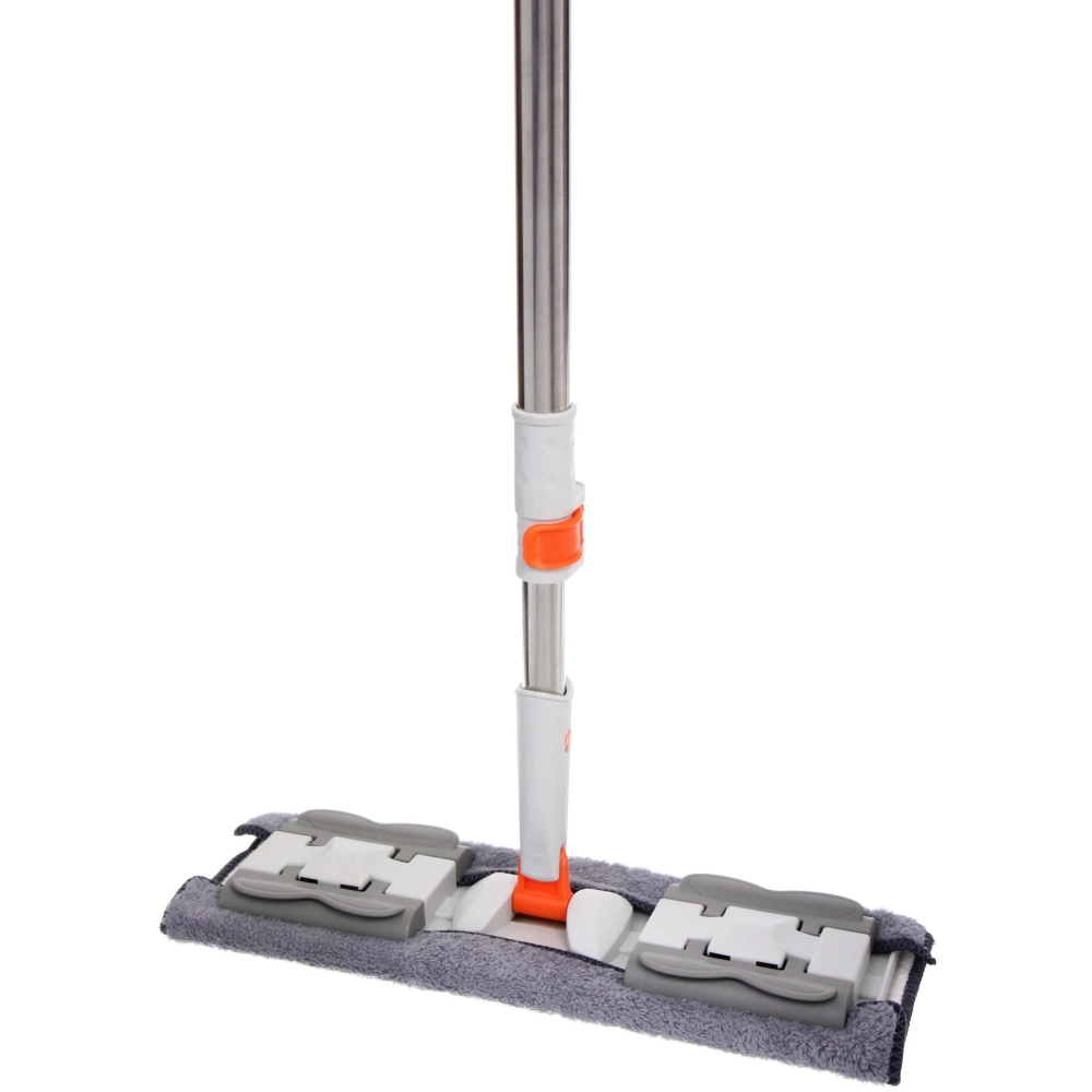 Швабра Gray с двумя насадками из микрофибры 37*12*120