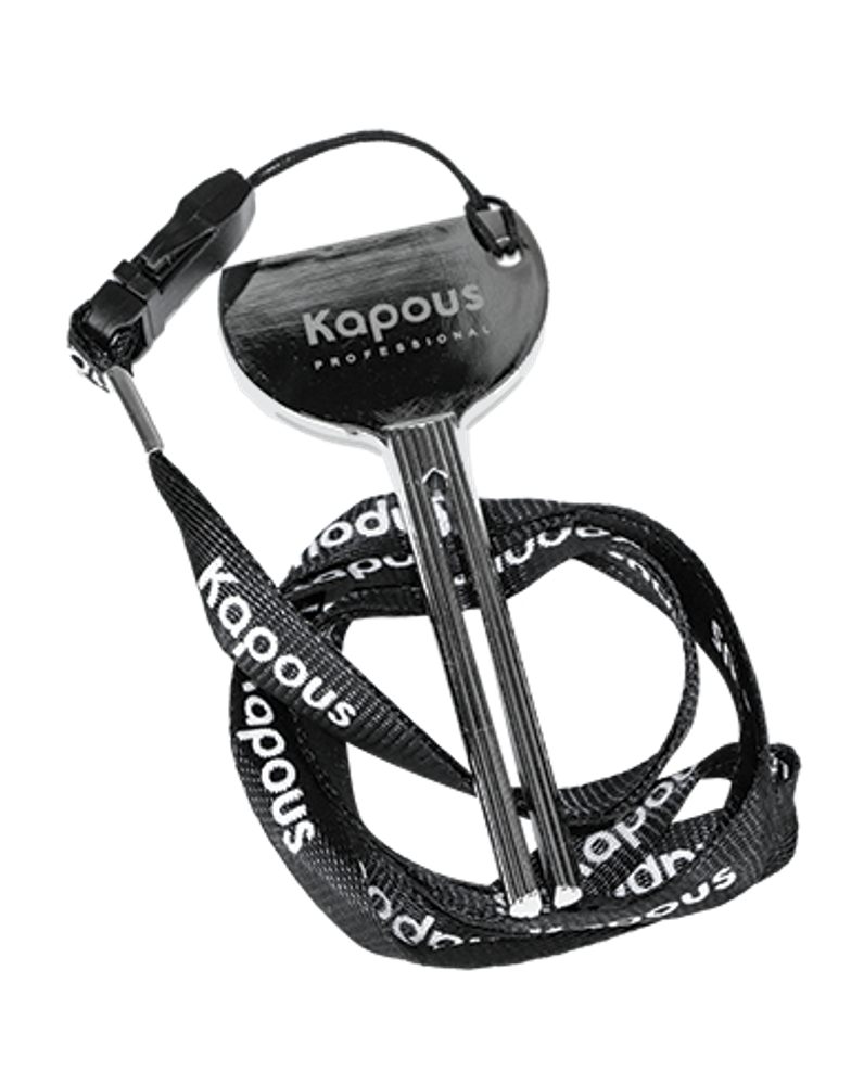 Kapous Professional Ключ-пресс на шнурке 5,8 см, для выдавливания краски