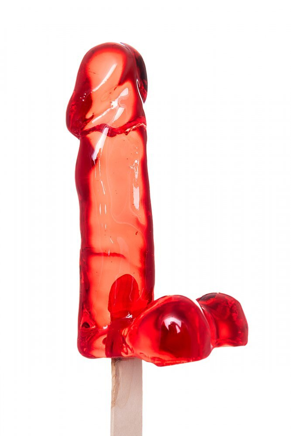 Леденец пенис со вкусом виски красный 170 г