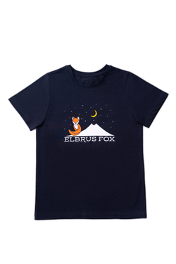 Футболка "Ночь над Эльбрусом"