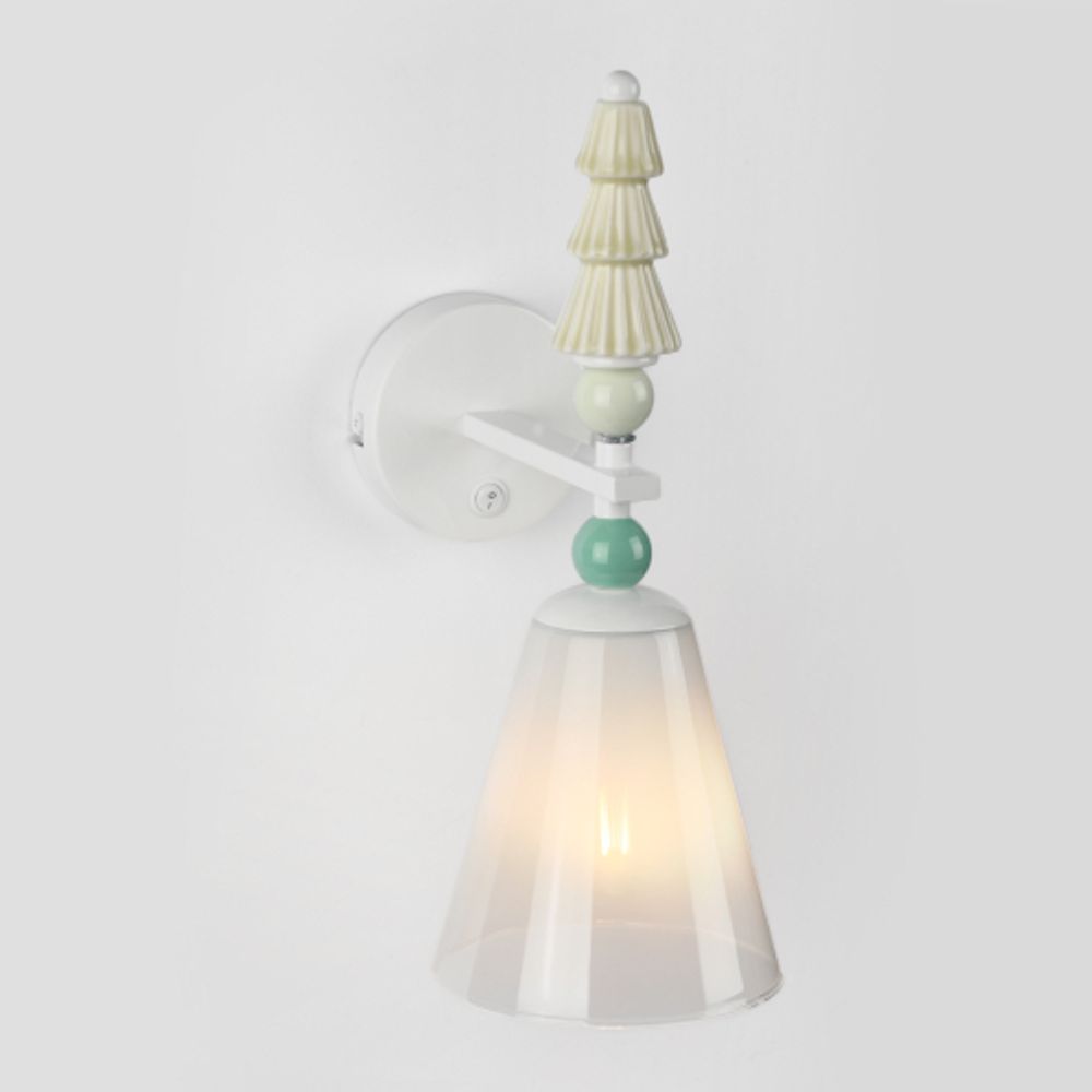 Бра светильник Rivoli Cataleya 4146-401 1 х Е27 60 Вт дизайн с выключателем | Rivoli