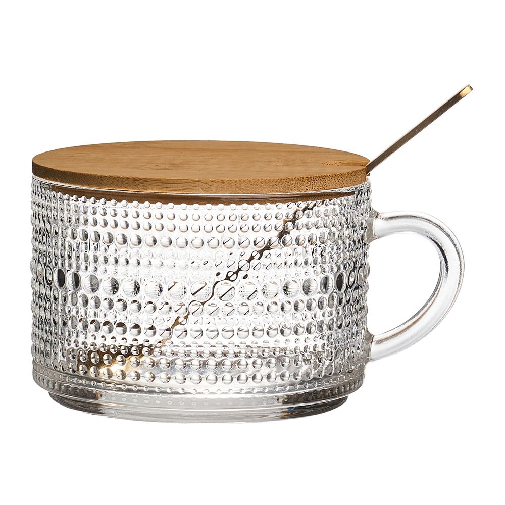 НАБОР КРУЖЕК ИЗ 2-Х ШТ. С КРЫШКОЙ И МЕТАЛ.ЛОЖКОЙ 400 МЛ