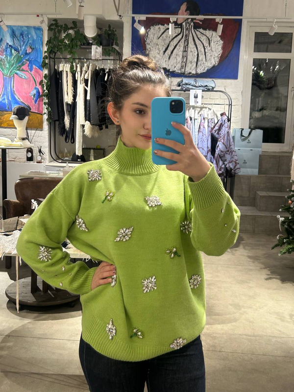 Свитер Сияющий луг