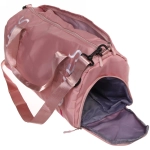 Сумка спортивная «Sport Loves», водонепроницаемый отдел + 2 кармана+отдел под обувь, цвет пудровый, 42*24*18 см