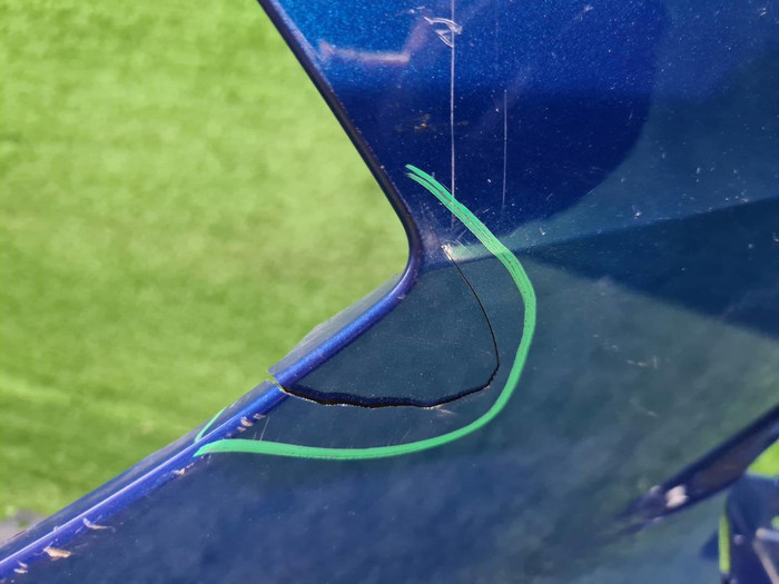 Бампер передний Haval F7 (2018-2022)