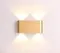 3893/4WL HIGHTECH ODL20 363 золотистый/металл Настенный светильник LED 3000K 4W 220V MAGNUM