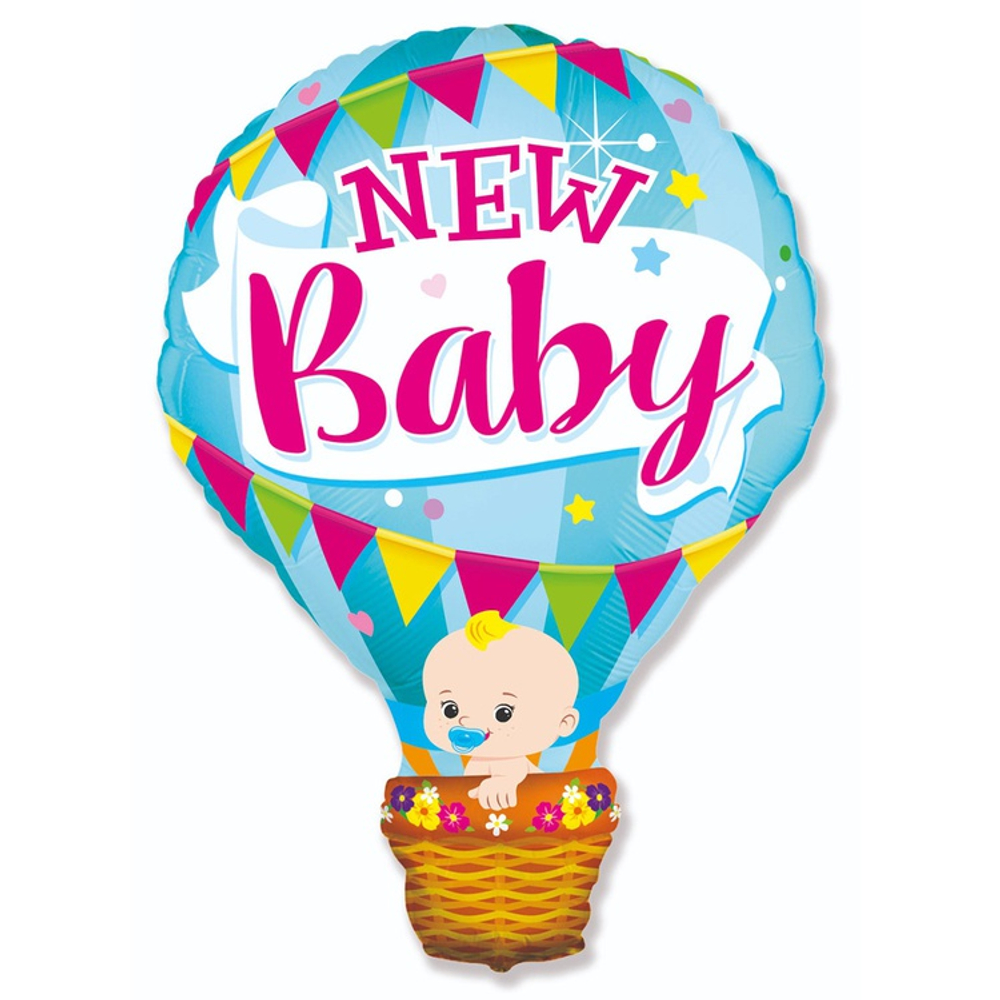 Шар Фольгированный Шар воздушный голубой (Голубой)