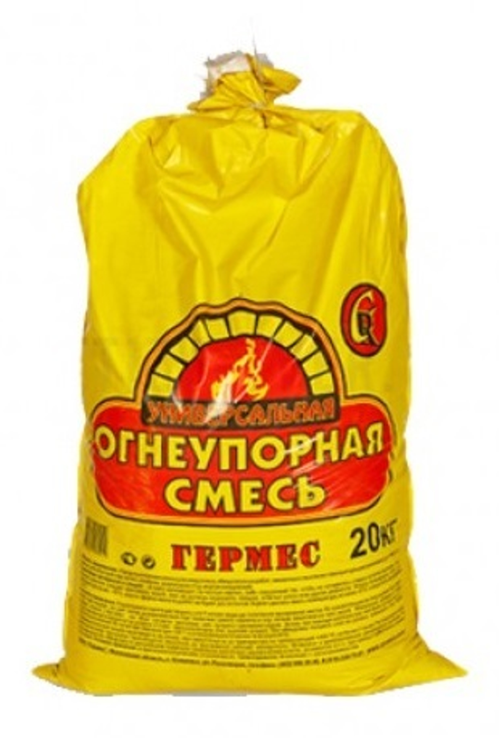 Смесь огнеупорная 20 кг Гермес