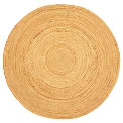 Ковер из джута круглый базовый из коллекции ethnic, 150см