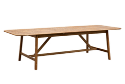 Стол из акации CALISTO раздвижной 219/278 см