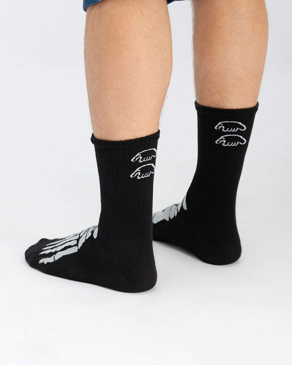 Носки Anteater Socks Bones Черные