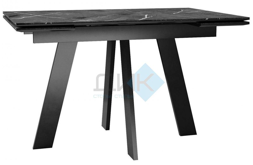 Стол DikLine SKM120 подстолье черное/опоры чёрные