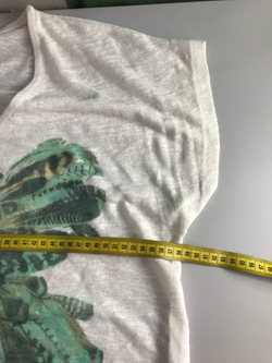 Футболка Gina Benotti с принтом, маркировка L, визуально 52/54 размер