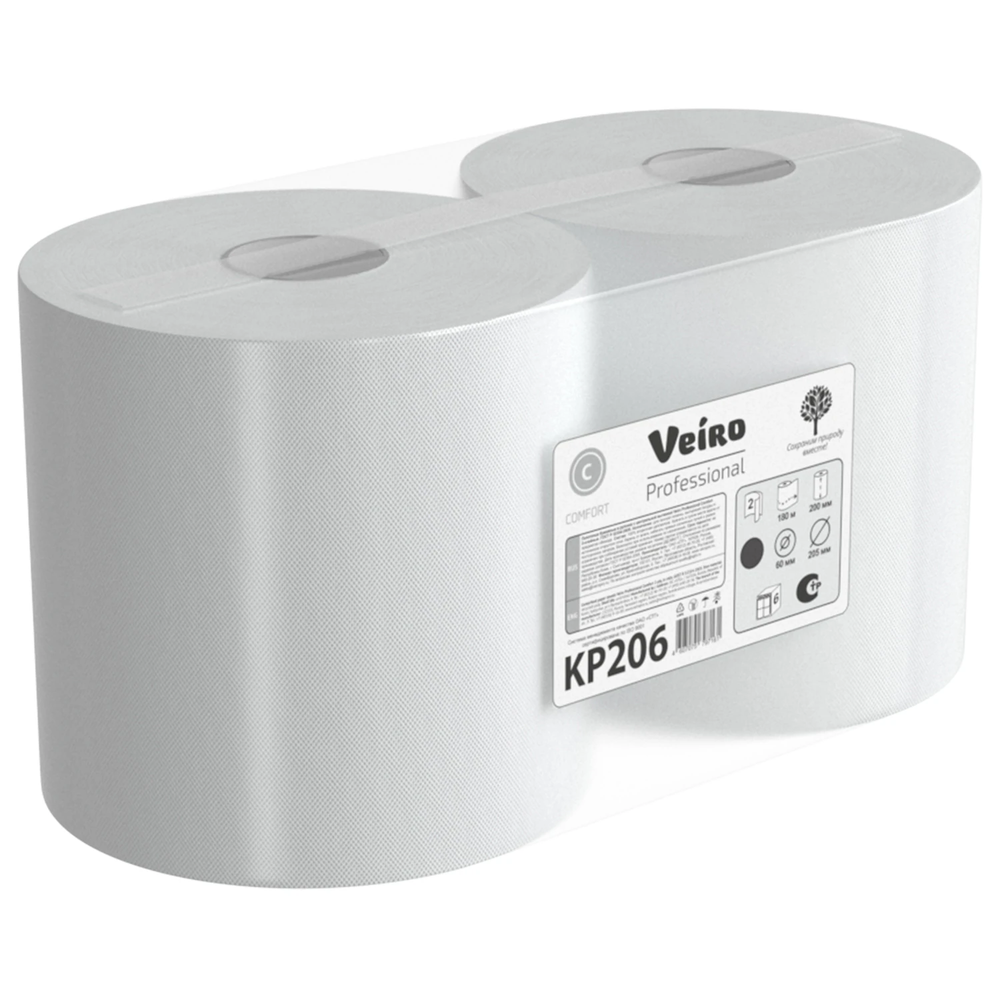 Бумага протирочная двухслойная VSP-09 рулон