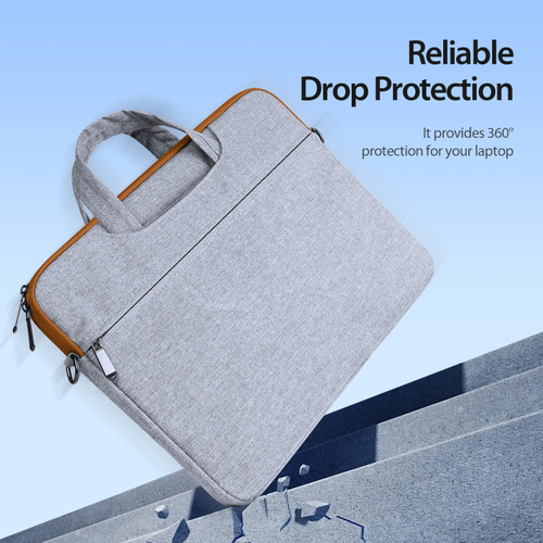 Сумка светло-серого цвета на плечо для ноутбука или планшета размером от 14 до 15.4 дюйма, серия LBJC Series