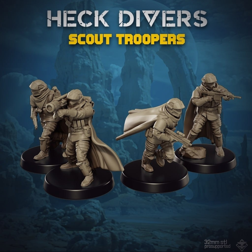 Astra Militarum Scout Troopers