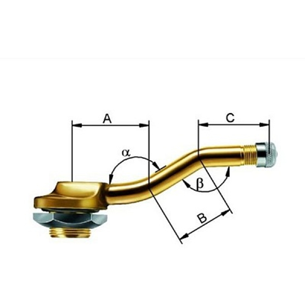 V3-14-1 Вентиль для бескамерных шин