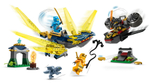 Конструктор LEGO Ninjago 71798 Битва детеныша дракона Нии и Арин