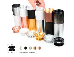 Ambrella Корпус светильника накладной для насадок D60mm DIY Spot C6313