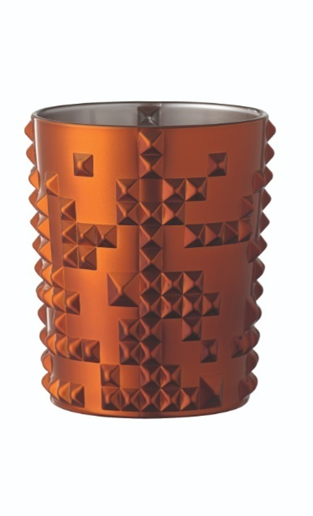 PUNK - Стакан 348 мл хрустальное стекло оранжевый (tumbler)