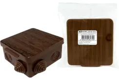 Коробка TDM 100*100*55 о/п IP54 бук 27391