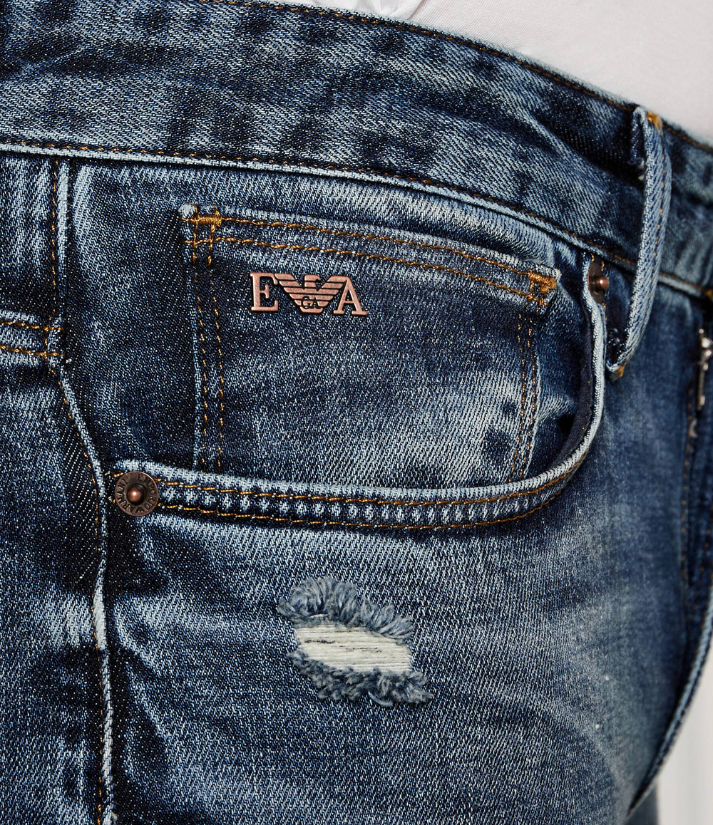 Джинсы Emporio Armani - голубой(6D1J06 1D98Z)