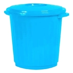 Бак 25л с крышкой(Голубой)