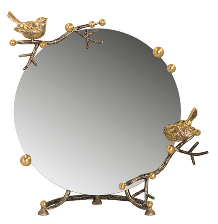 Зеркало Терра настольное Бронза