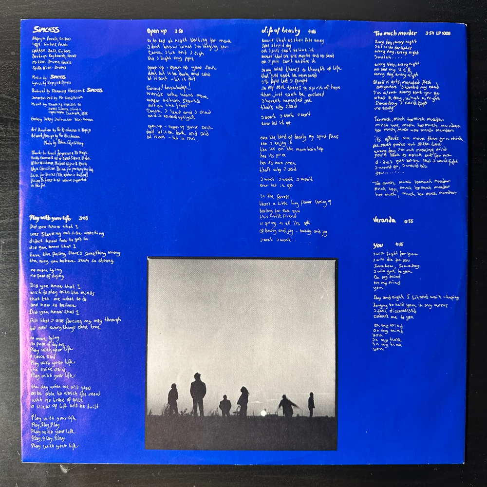 Simcess ‎– Play With Your Life (Голландия 1988г.)