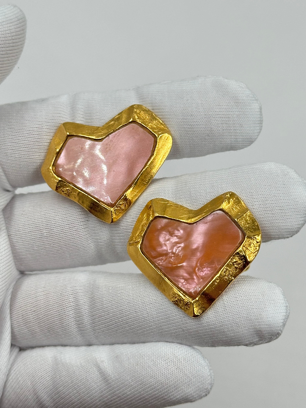 Зпонки в виде сердец Christian Lacroix