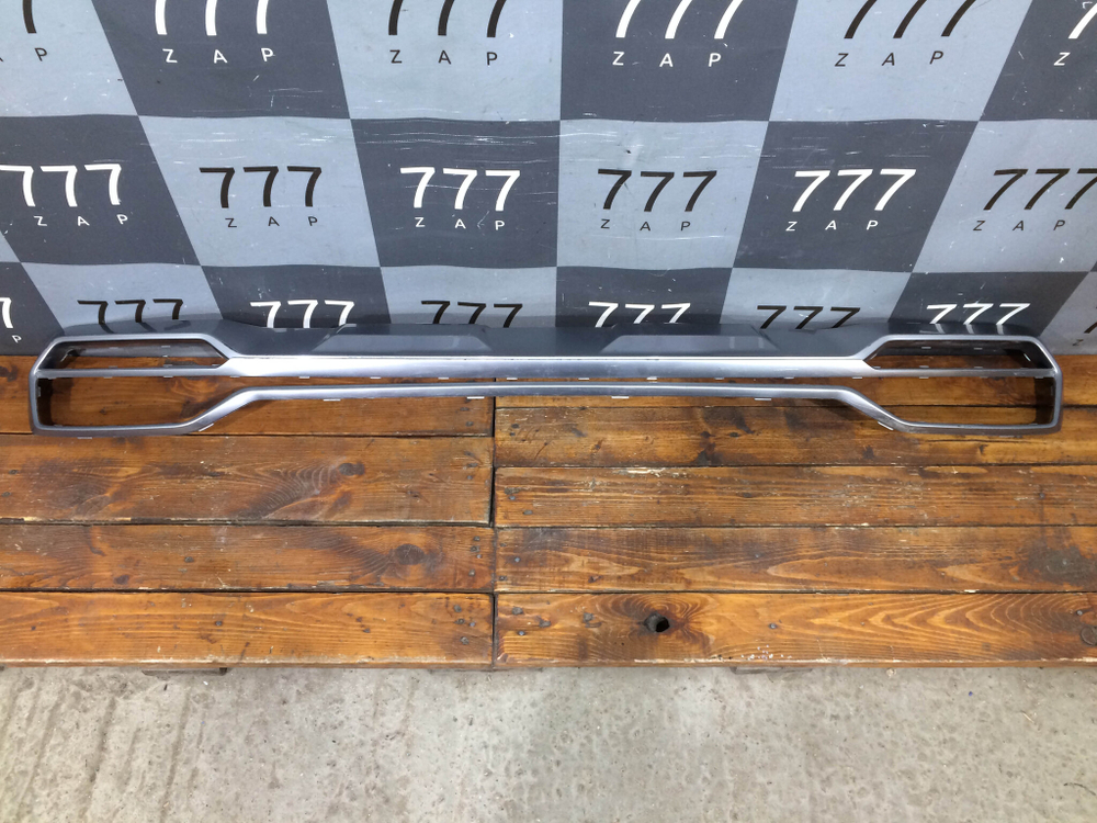 Накладка заднего бампера Kia Sorento 4 (MQ4) 20-нв Б/У Оригинал 86670P2010