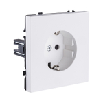 Розетка штепсельная SCHUKO 16A/250 В, белый матовый Kollinger Eclipse EC-014WH