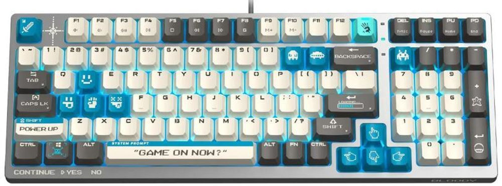 Клавиатура  A4Tech Bloody S98 Pixels Blue