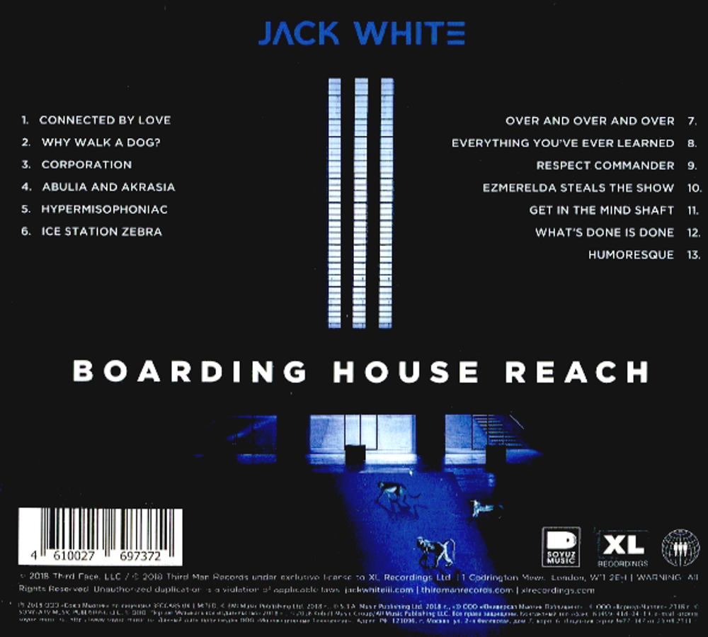 Jack White / Boarding House Reach (RU)(CD)