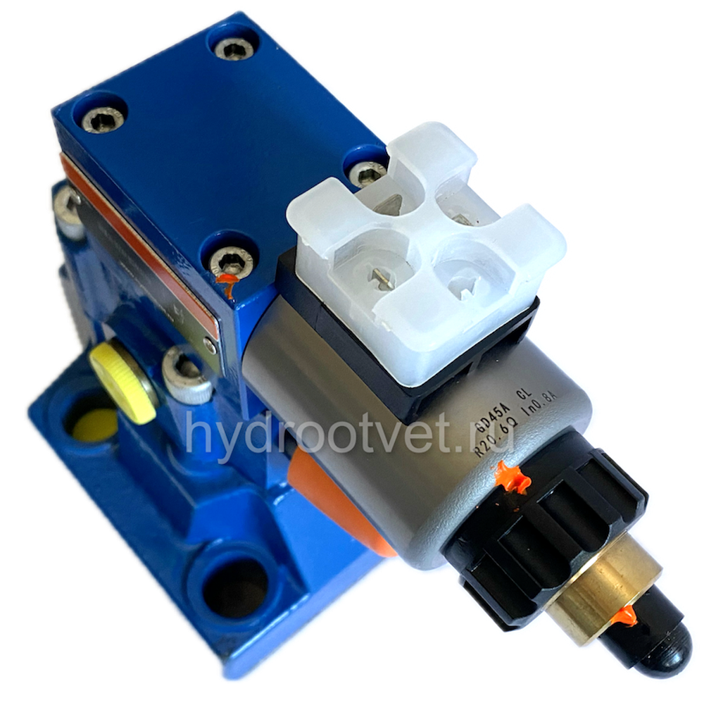 DBEM20-7X/50XYG24K4M - Пропорциональный предохранительный клапан без усилителя, Ду25, регулировка давления до 50 бар, сигнал управления 1600 мА