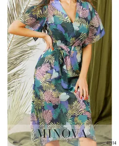 Платье 2020-зеленый Minova