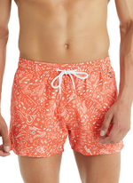 Мужские пляжные шорты оранжевый