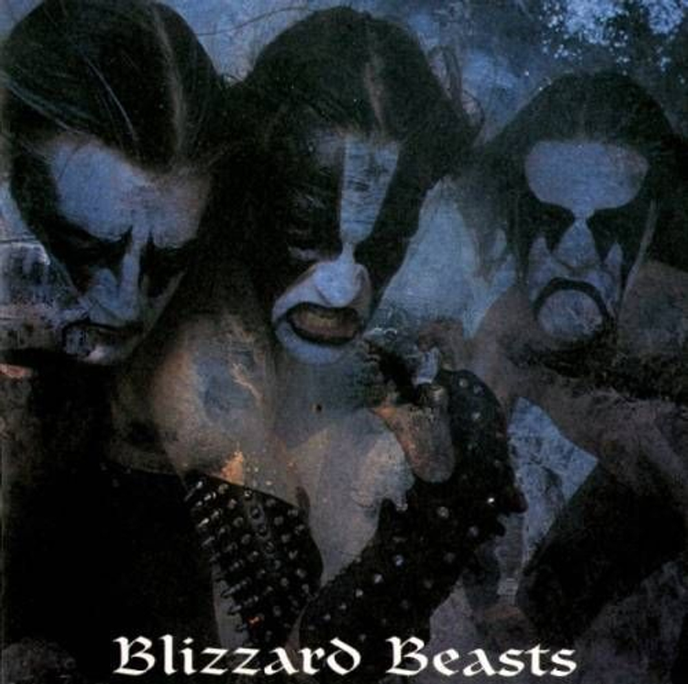 IMMORTAL - Blizzard Beasts, black metal, музыкальный компакт диск