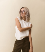 Брюки-карго из твила