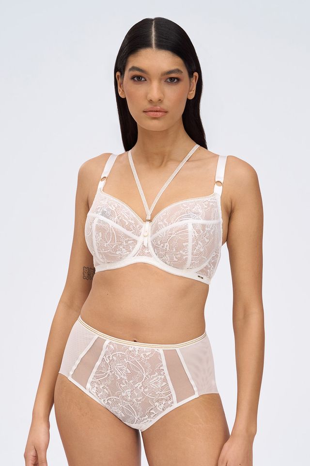 Классические трусы-слип Chiara Gold Off-White