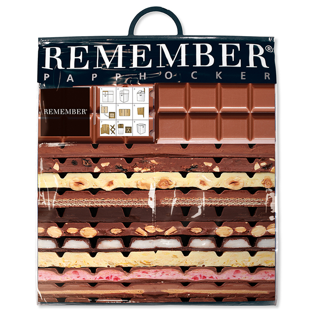 Табурет картонный chocolate, 32,5х32,5х44 см