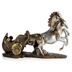 ПОДСТАВКА ПОД БУТЫЛКУ "ЛОШАДЬ" 36,8*14,5*24,5 СМ