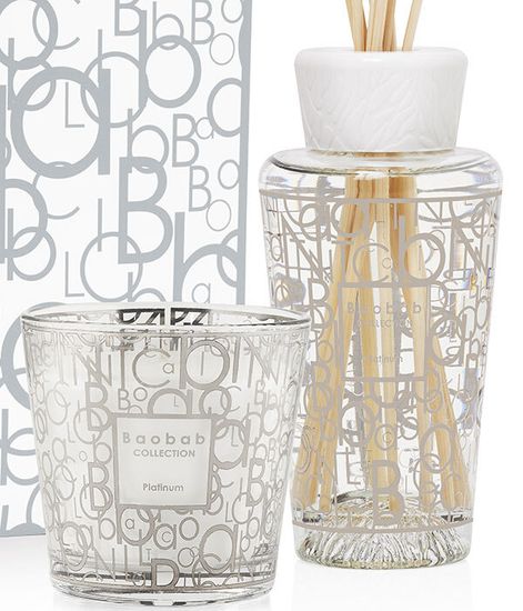 Platinum, набор аромадиффузор и свеча My first Baobab, Baobab Collection