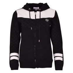 Женская Кофта теннисная Sergio Tacchini Ilaria Full Zip - черный