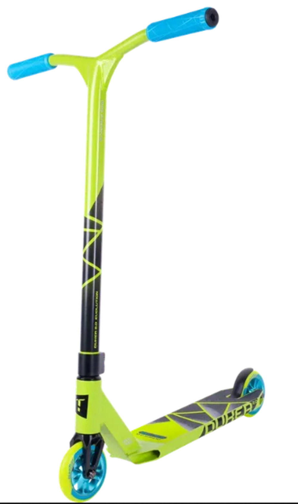 Самокат трюковой TECH TEAM Duker 2.0 neon green 2024