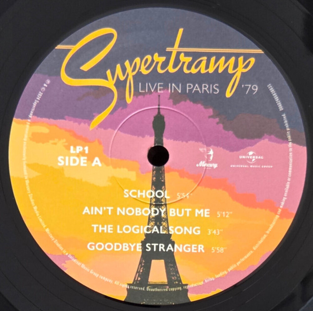 Supertramp / Live In Paris '79 (3LP)