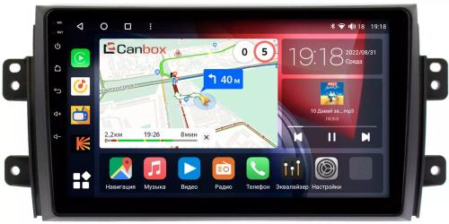 Магнитола для Suzuki SX4 2006-2014 - Canbox 9035 Qled, Android 10, Быстрая, SIM-слот