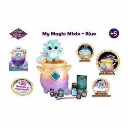 Magic Mixies Magical Misting Cauldron with Interactive 8 inch Blue Plush  - Большой интерактивный голубой котёл (30284)