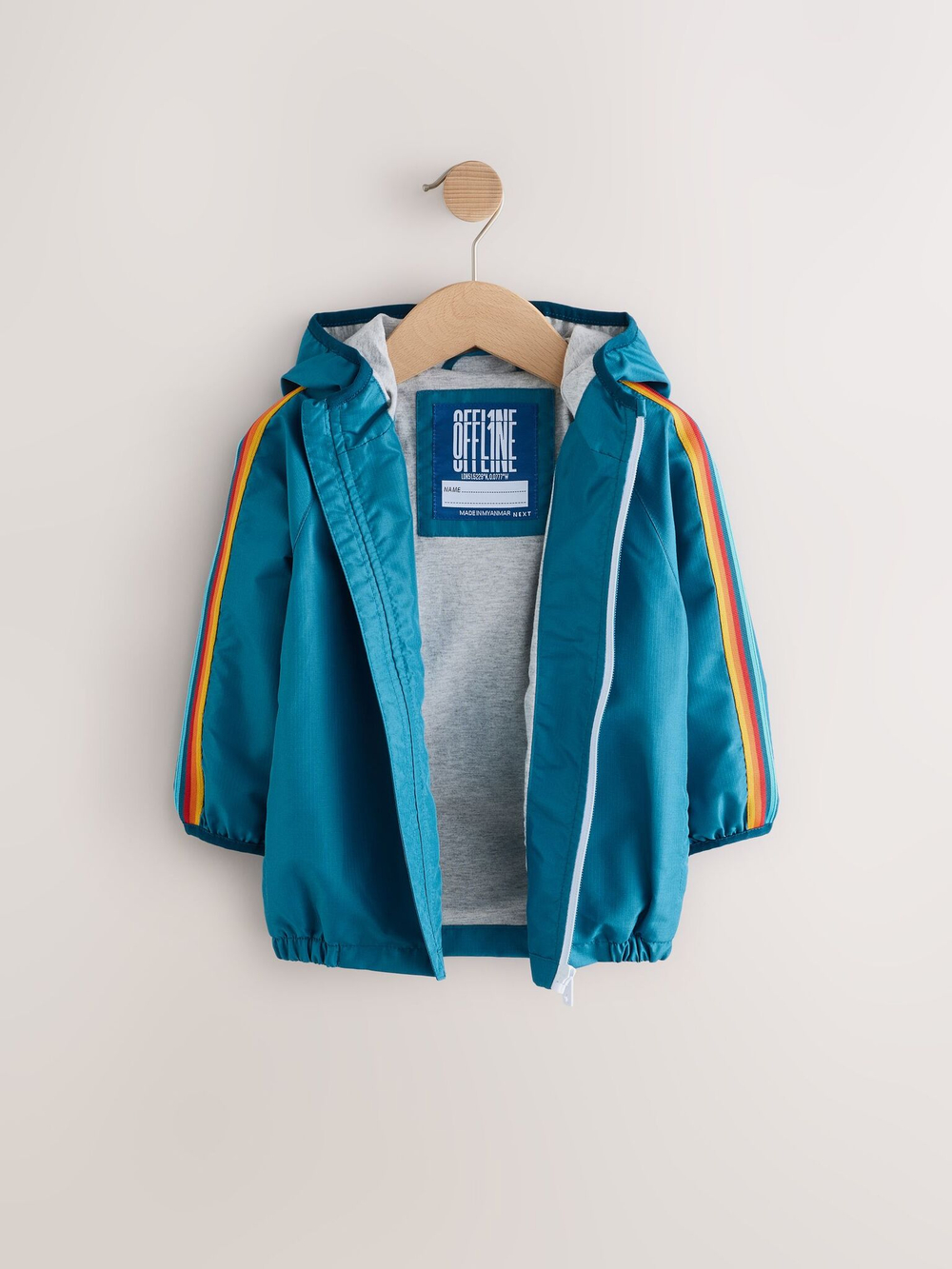 Куртка непромокаемая с капюшоном для мальчика Next E45-735, Синий